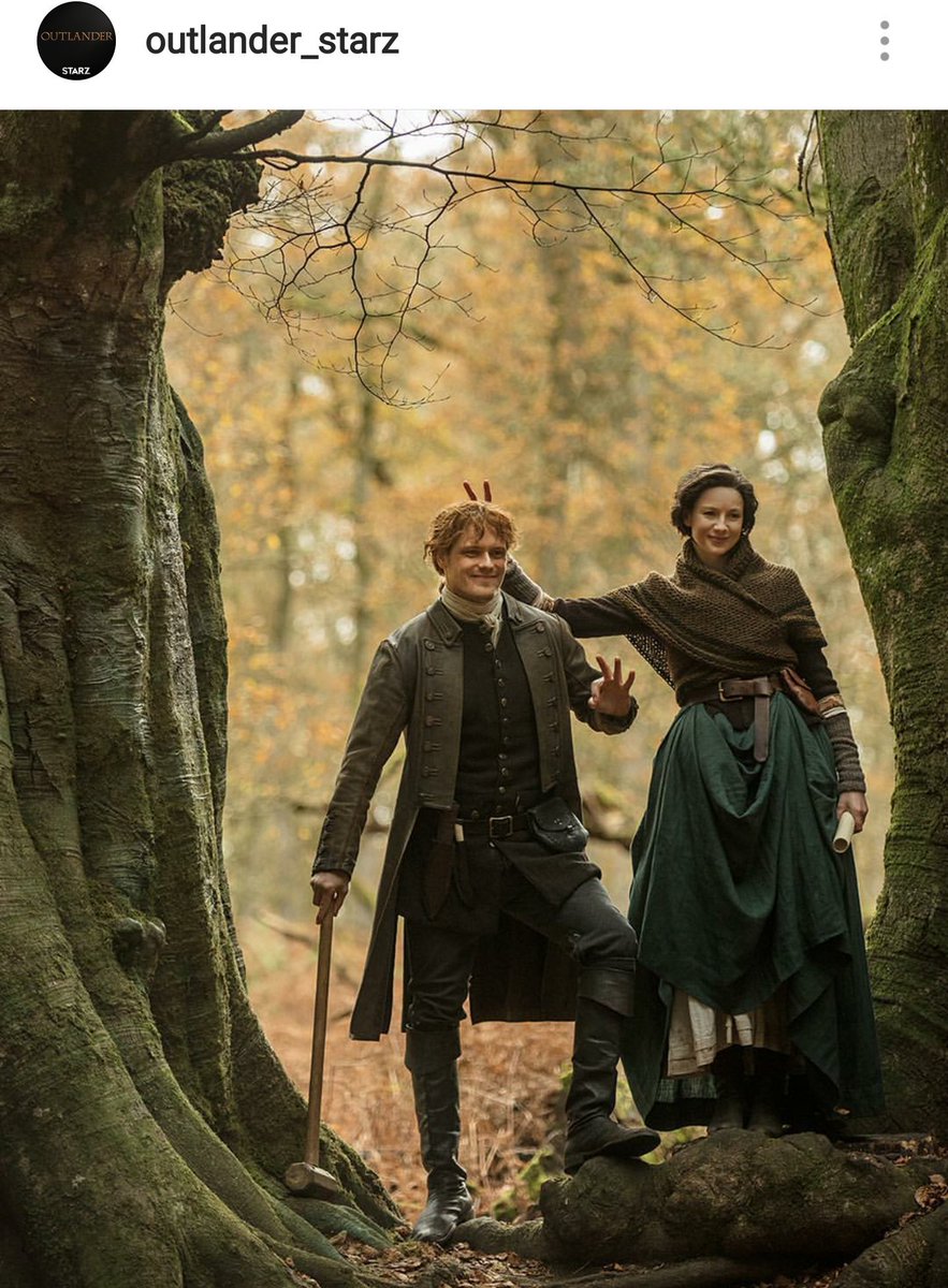 IsaCaledonia's tweet photo. #Outlander BTS ๐ณ๐ณ #FrasersRidge #CommomGround https://t.co/FoQ1KA7ZnK