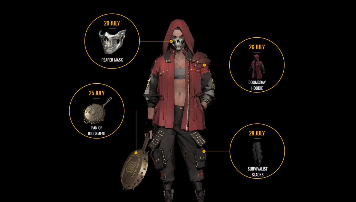 Wasteland set giveaway! Im streaming for almost 2 months now and the number of active people in my chat is crazy! Thank you for the great support! All you have to do to enter the giveaway is:
1. Follow me on Twitch &amp; Twitter (Twitch link on my Profile)
2. RT &amp; Like this Tweet!