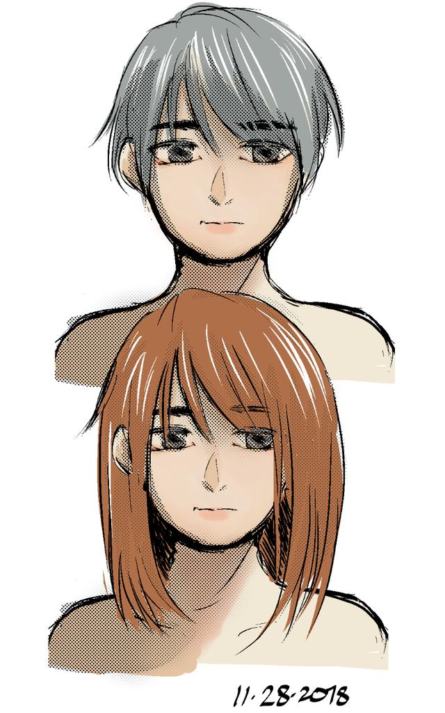 chymesoo's tweet photo. Drawing the same character repeatedly. 

Where is consistency? 
#myart #characterdesign #practice 
@XPPen @clipstudiopaint #star06 https://t.co/b2o83UP5SG