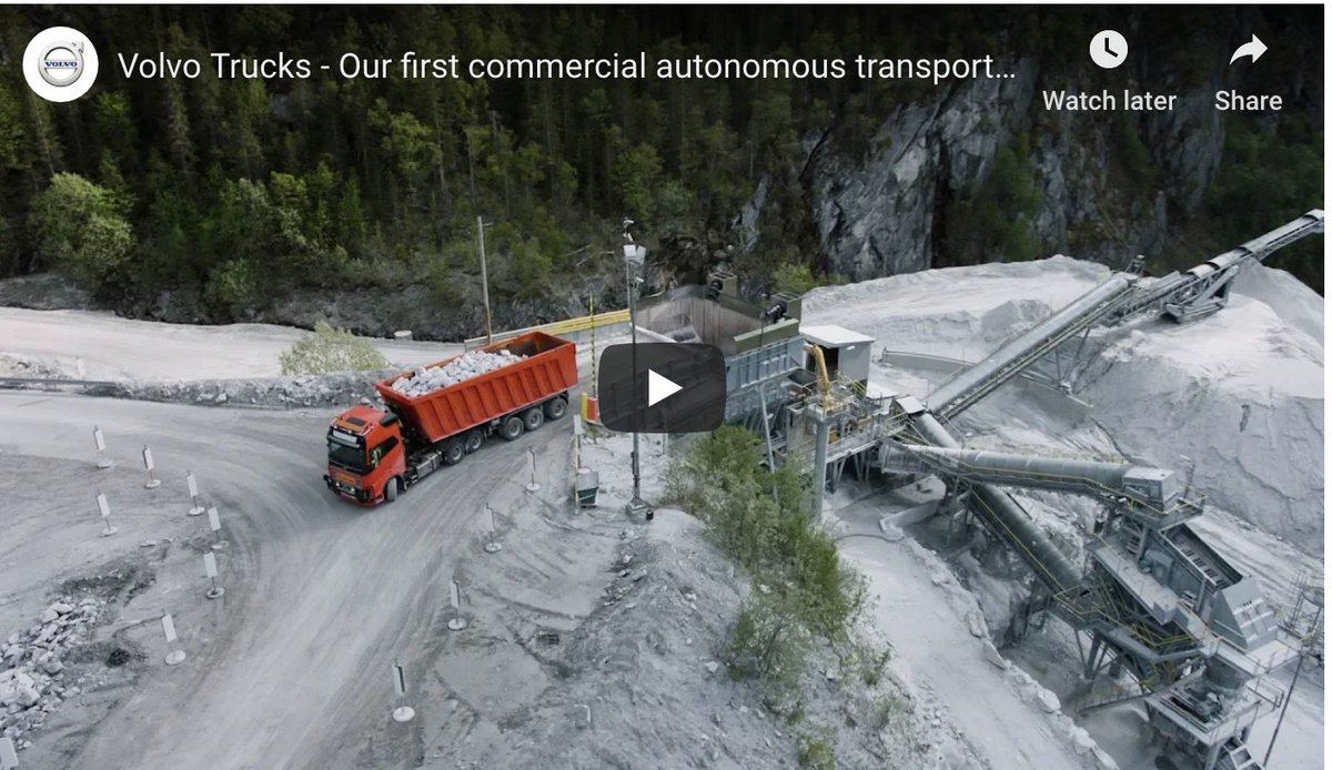 FSNewsUK's tweet image. #Volvo Trucks announce first #Commercial autonomous #TransportSolution
Read more at ow.ly/bgml30mLCUa