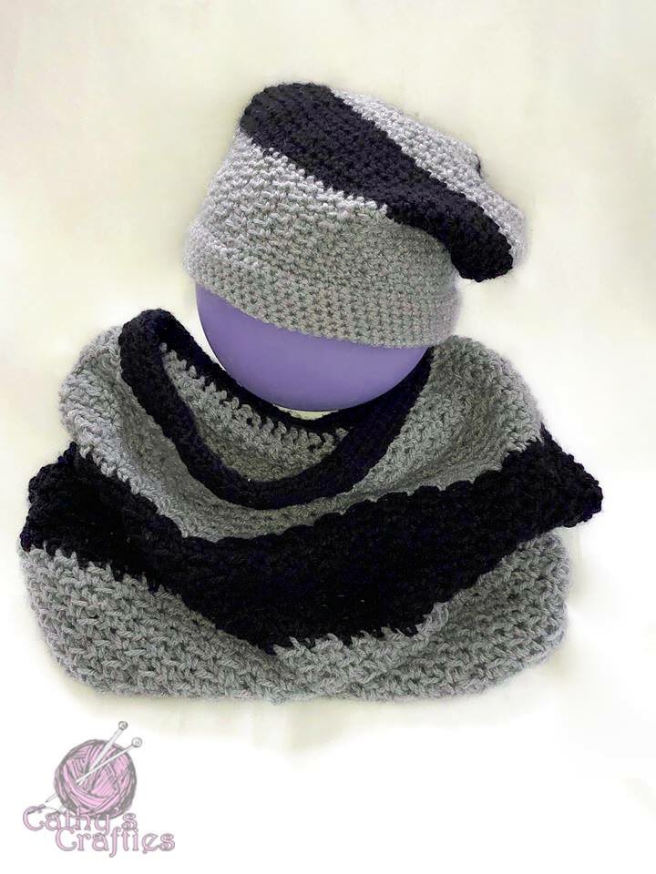 CathysCrafties's tweet photo. Knitted Beanie Hat and Scarf set in black and grey, Adult, one size fits all. Available for purchase at: https://t.co/evdLHXmlXy
#cathyscrafties #winter #hatandscarf #hat #scarf #handmade #knitted #fromscratch #forsale #etsyshop #warmhead #warmneck #staywarm #onesize #stretchy https://t.co/C4ATptlllL