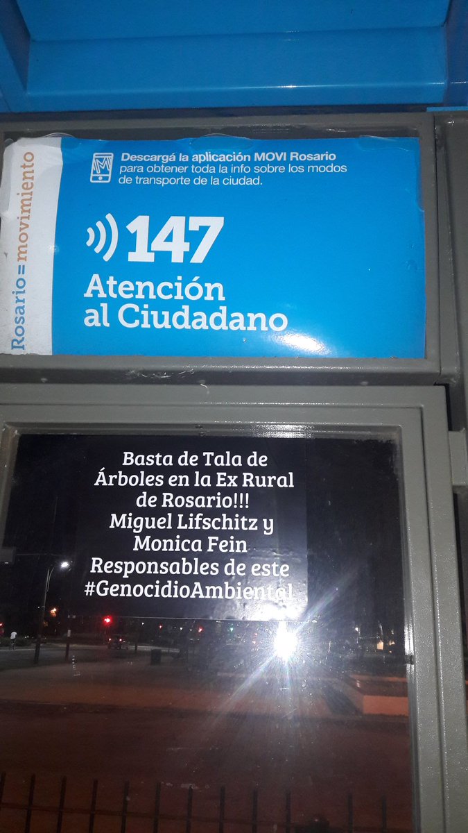 LaIndigo1's tweet photo. #paradasdecolectivos
#BastadeTalaIndiscriminada 
#genocidioambiental 
#monicafein
#miguellifschitz 
@NuestroDiario @Rosariotres @lacapital https://t.co/RmhYuZo3TF