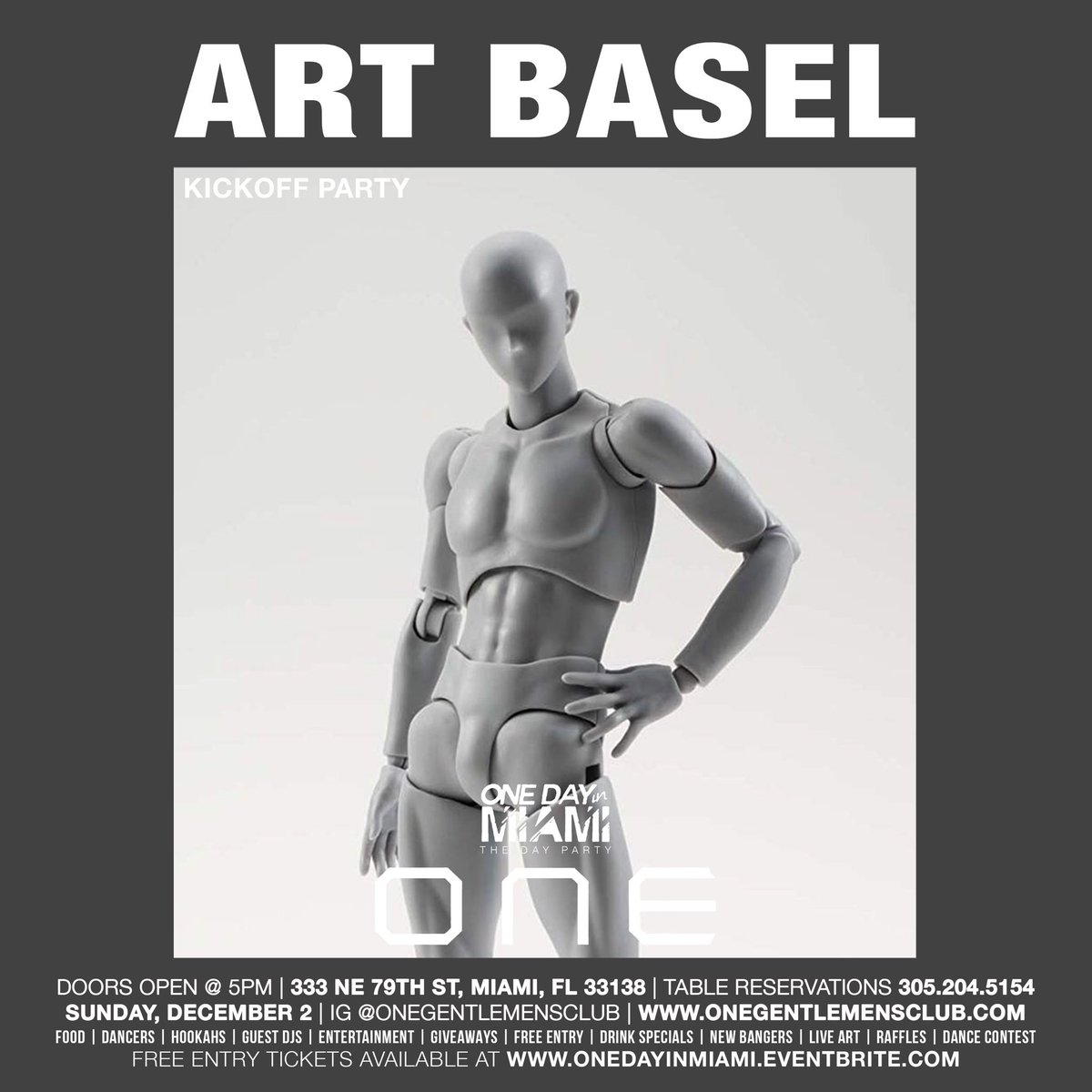 rarriandco's tweet photo. This Sunday ‼️
☝🏽#OneDayInMiami 🎉
Drinks 🍻 + Food 🤪
Dancers 💃🏽 + New Bangers 🔥
Guest DJ’s + Special l Guests 👀
20$Hookah 🌬+ Live Performances🎤
Art Basel Kickoff Party🎭🎉
🌤 5pm - Until ⏰
FREE EVENT WITH RSVP ⬇️✅
https://t.co/bpnOiTVeqO https://t.co/laCPzyqLcj