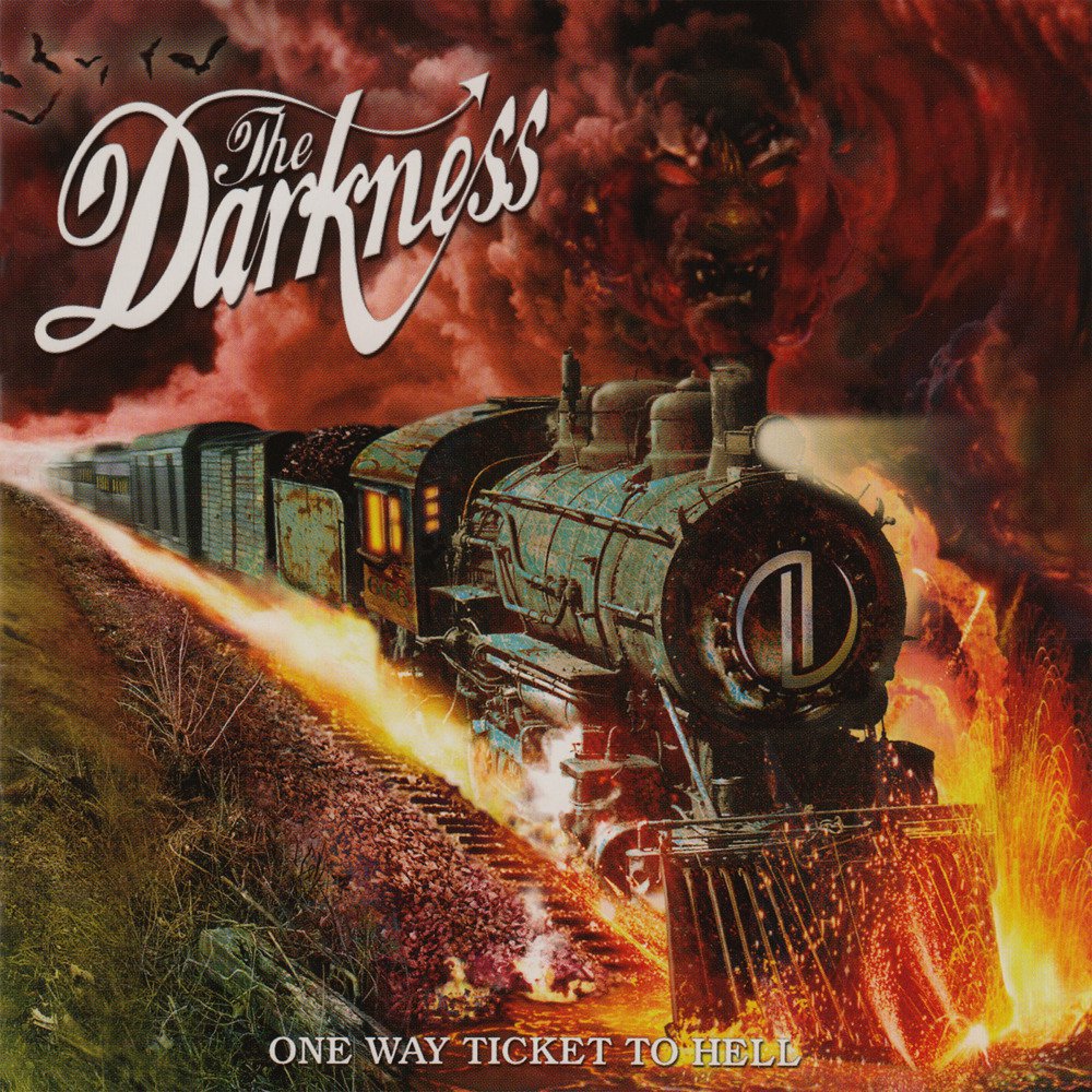 thedarkness's tweet photo. One Way Ticket to Hell (and of course back) turns 13 today! #teenrager #thedarkness #onewayticket https://t.co/yRiMVDQ5LM