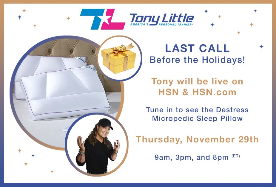 Tony Little On Twitter Mark Your Calendars Catch Me Live On