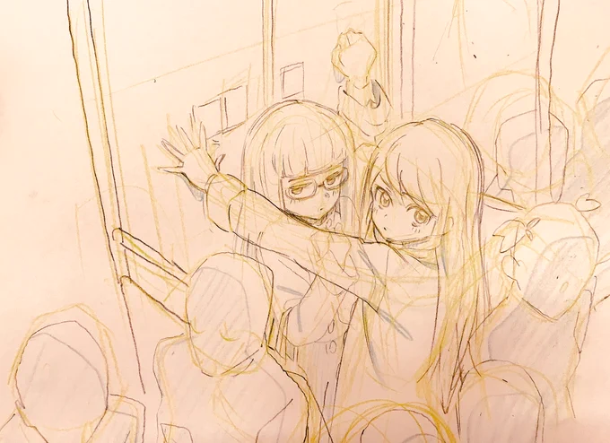 満員電車 
