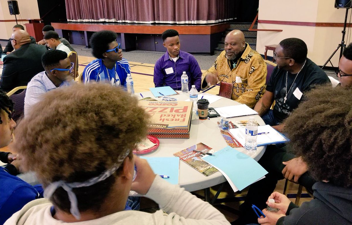 CityOfDenverOCA's tweet photo. Amazing turnout for today’s DPS Black Male Initiative Kickoff that was supported by #MBKDenver. Over 200 male students of color convened to hear from leaders in the community, including @MayorHancock about the importance of having a plan for the future. https://t.co/eYa69Aq4xg