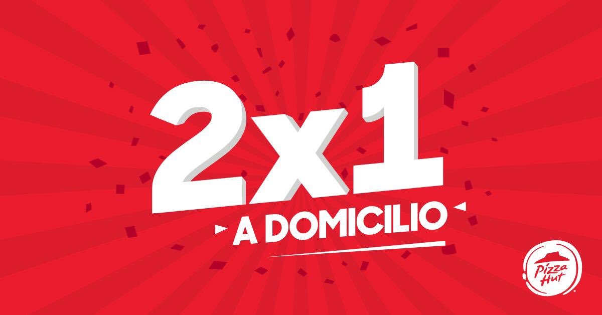 PizzaHutEC on Twitter "¡OCHO DÍAS DE LOCURA EN PIZZA HUT! 2x1 en TODAS