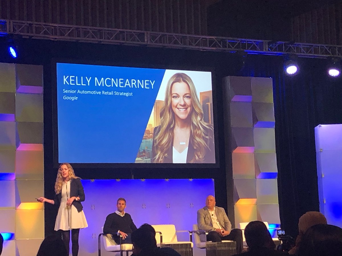 autoMastermind's tweet image. Excellent panel this afternoon featuring Kelly McNearny, Senior Automotive Retail Strategist for @Google, discussing the evolution of the customer experience. #AutoConfLA