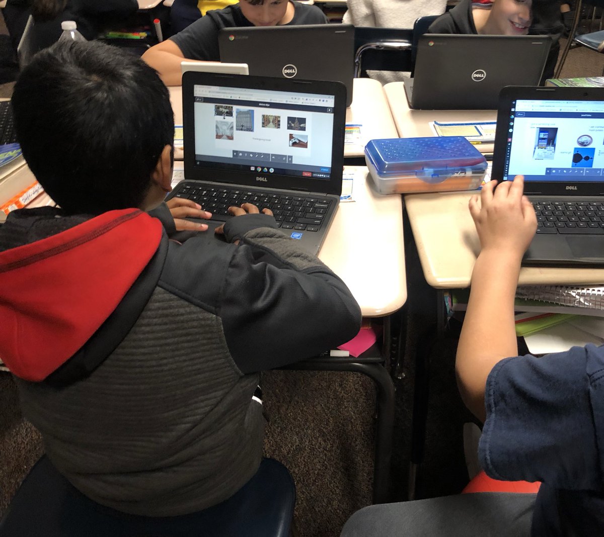 _MsPalucki's tweet image. Back to school! 🎉 The 5th graders had a very busy week during Thanksgiving 🦃 break by spending time with family & friends, shopping, reading 📖, playing sports, & playing their favorite games! I was so excited to hear the amazing things they did using #ClassFlow! #ApolloPride63