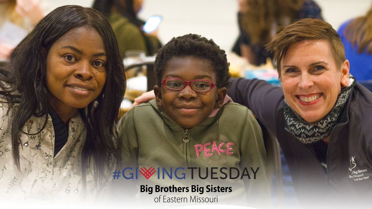 We promise our Little Brothers and Little Sisters that we'll #bethere to provide love, hope and opportunity. To ensure that we deliver on our promise, we ask you to make a monthly, reoccurring or one time gift to the 24 Fund: bit.ly/BBBSEMO24Fund #GivingTuesday #BBBSEMO