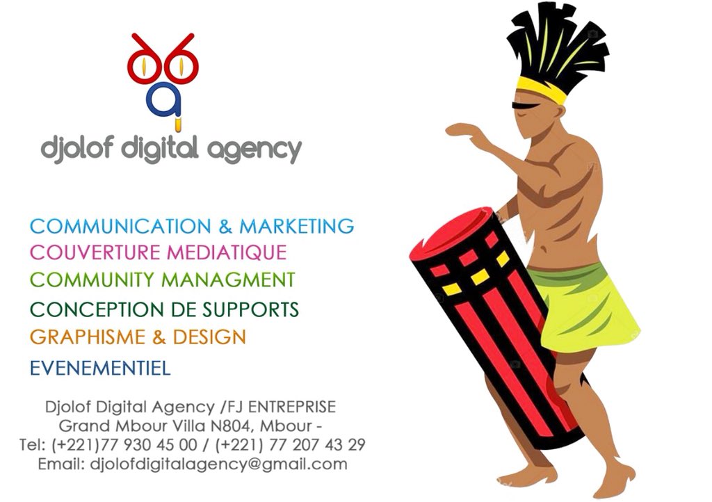 djolofdigital's tweet photo. N’hésitez surtout pas à nous contacter pour nos services accessibles à tous.

#FJE #Senegal https://t.co/zVG6LJBBfS