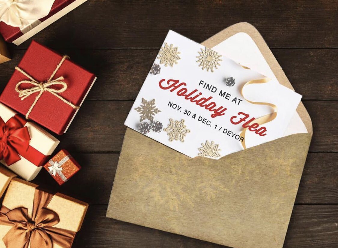 WhiteChurchCo's tweet photo. Who’s coming to the Holiday Flea?! This Fri. &amp; Sat. at DeYor Performing Arts Center..Don’t miss this amazing event at the gorgeous @DeYor_PAC downtown Youngstown! #youngstownflea https://t.co/RSHXD0ey5a