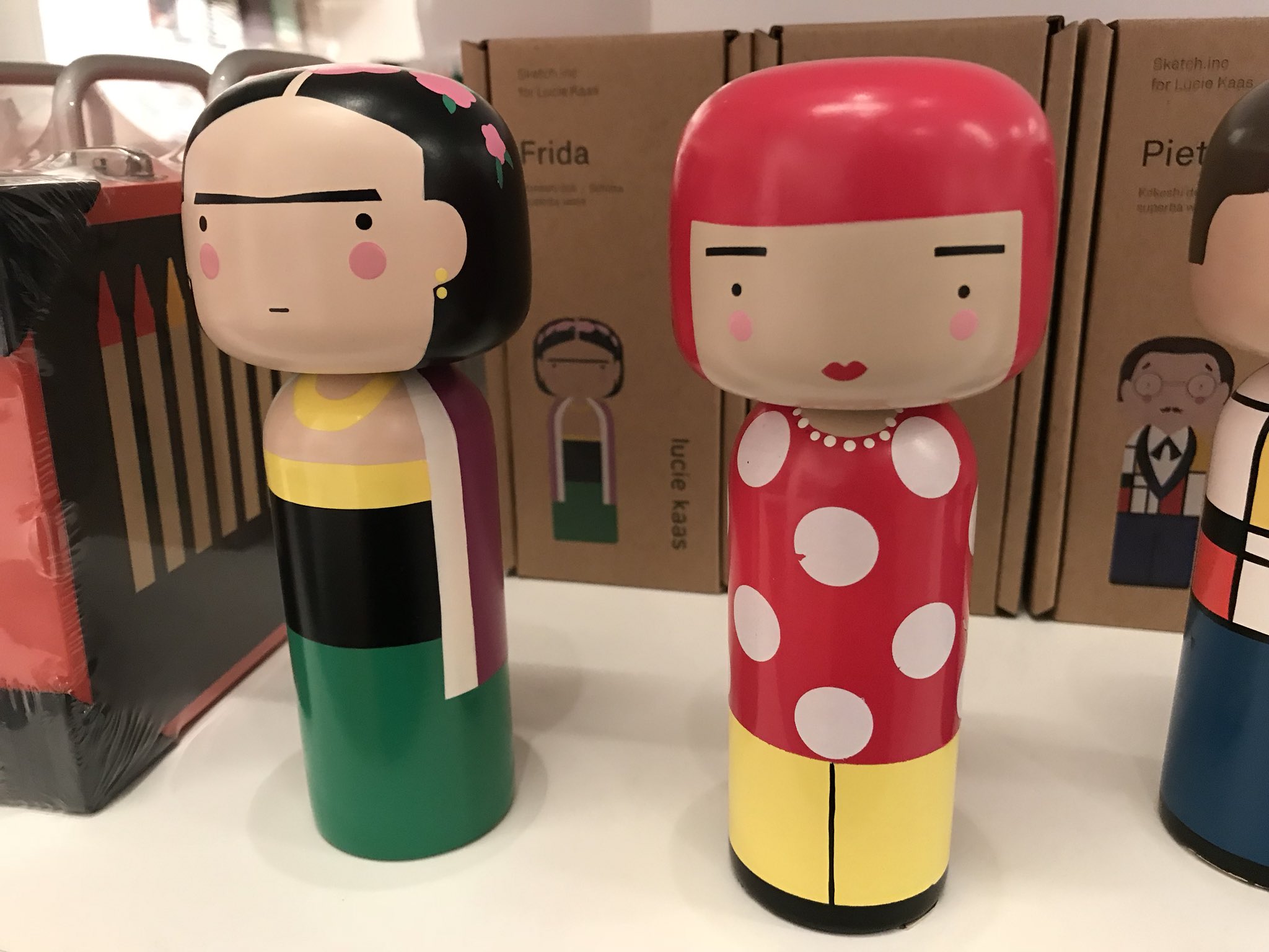 LUCIE KAAS/ルーシーコース/Kokeshi doll/草間彌生