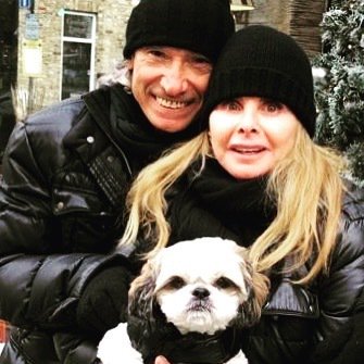 Enjoying chilly london with prince Louis of Tel aviv