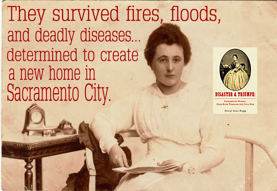 CherylAnneStapp's tweet photo. Who were the pioneer women that settled Sacramento? #CaliforniaHistory Some were respectable ladies…but others were “soiled doves.” https://t.co/CkvrJWiL5K Paperback &amp; Kindle. https://t.co/1Im3ZLo1nF