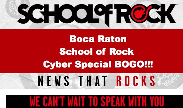 School of Rock tweet media