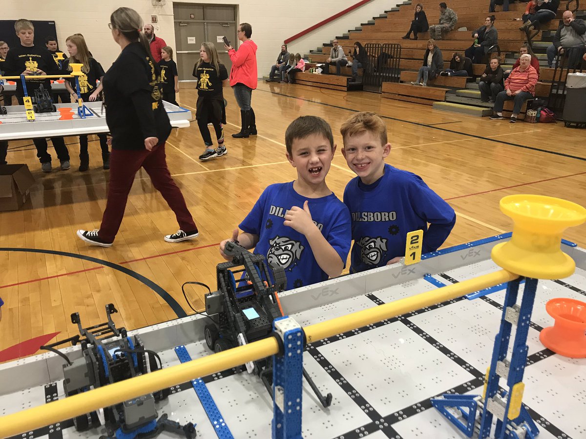We had a blast at our robotics scrimmage tonight.  Way to go Dillsboro Gear Shifters!
