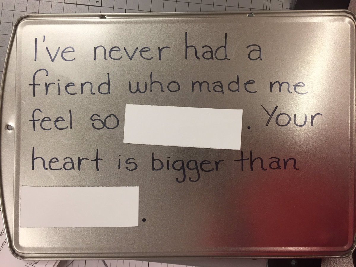 VolkeSmash's tweet photo. Multiple projects being finished: Compliment Creations project is coming together. A mailbox was made for #thirdpartycompliments. Lastly, the wood is ready for assembly for our Compliment Station. My classes rock! #makekindnessnormal #chooselove #characterstrong #lessonreflection https://t.co/uk3muHdnYT