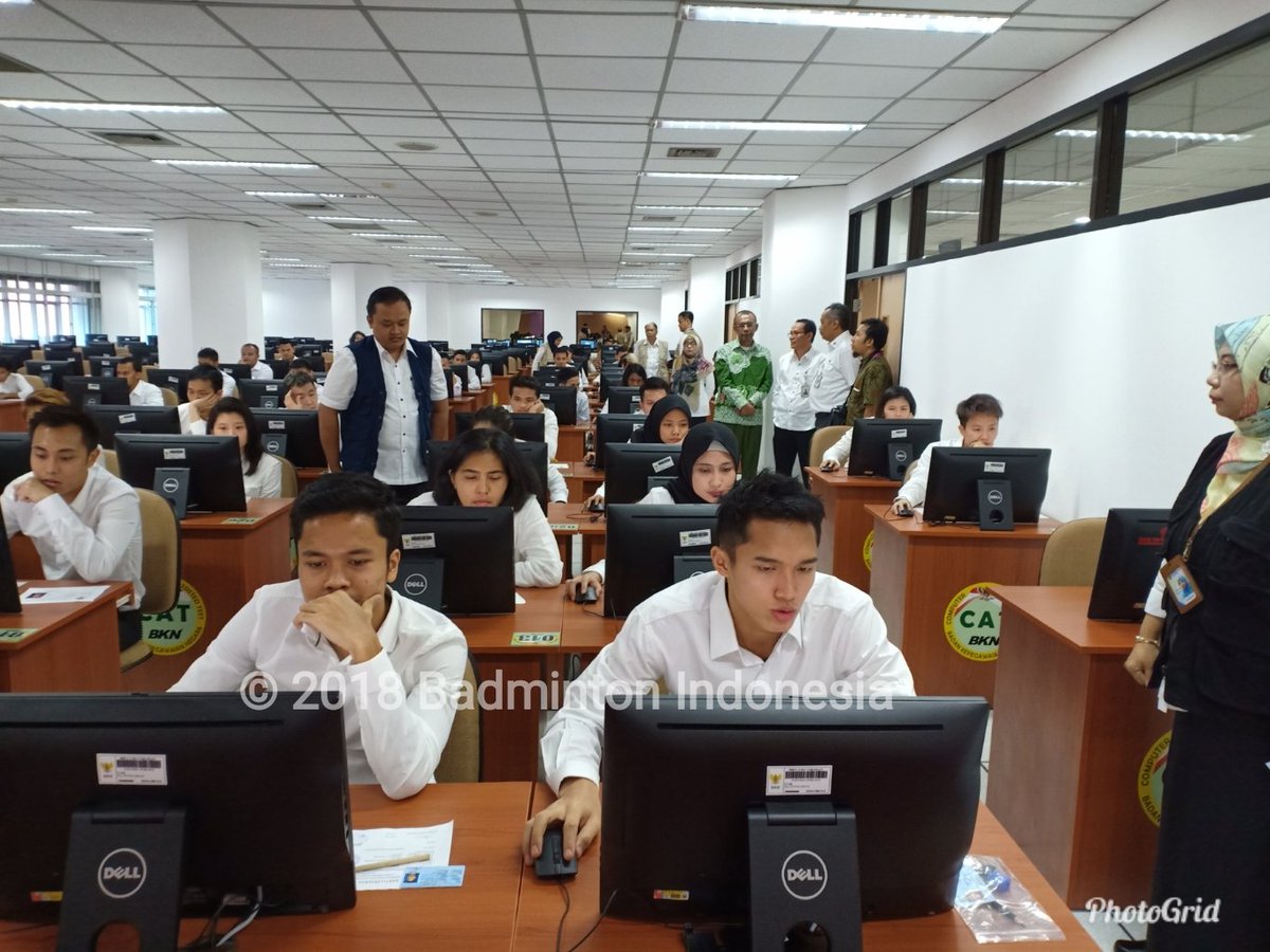 Tes CAT seleksi CPNS 2018.