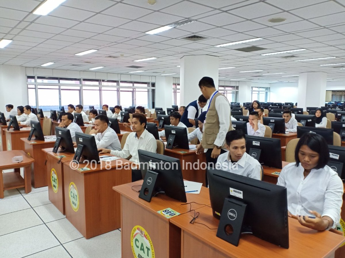 Tes CAT seleksi CPNS 2018.