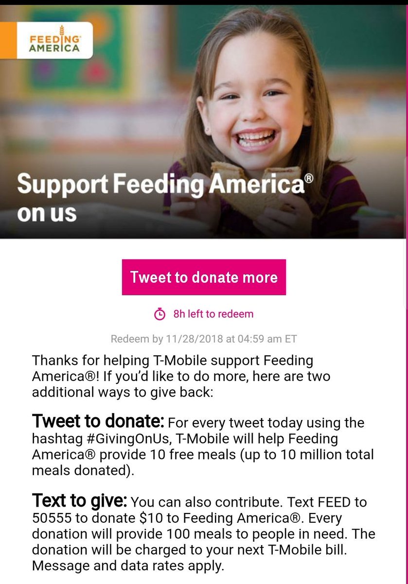cresspective's tweet image. T-Mobile is finding yet another way to give back!! #GivingOnUs