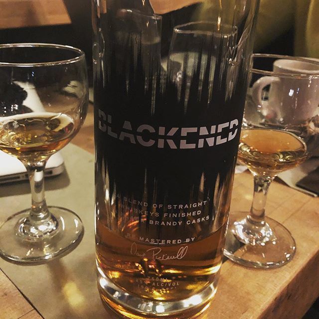 Phillizard's tweet photo. Blackened, re-mastered by @davepickerell.
This is batch 084 and is very nice with a long soft finish. Miss you Dave. #davepickerell #metallica #whiskey #whisky #blend https://t.co/qiSf0SW6iK https://t.co/P5V79KGcBS