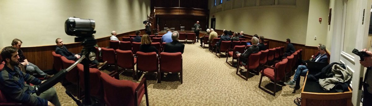 Jay1043's tweet photo. Today’s one-sided Secretary of State forum with roughly a dozen legislators in attendance (out of 424) was a missed opportunity. The official charged with stewarding NH elections should not be above a fair &amp; open debate when it comes to his own election. #NHPolitics #WeNeedDebate https://t.co/cP3kXI0HH7