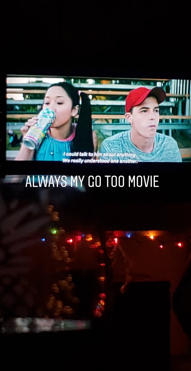 DelaneyMapstone's tweet photo. My go to movie is still To All The Boys I Loved Before..
No shame though ✌
@noahcent @lanacondor @israelbroussard https://t.co/2frDboumgn