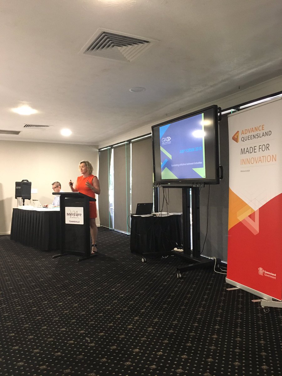 Kylie P sharing the #GW3 story <a href="/AdvanceQld/">Advance Queensland</a> #ARIP Community Forum.