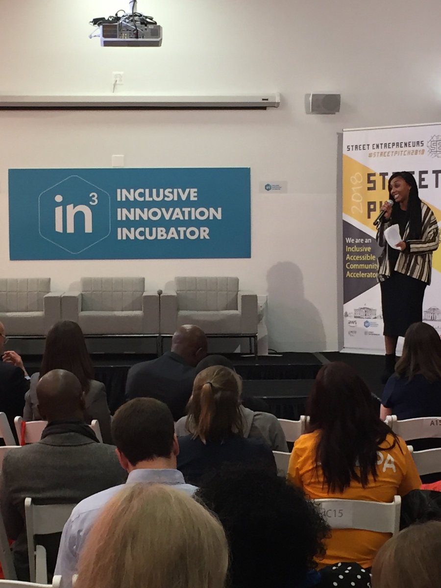BW_SOC's tweet photo. Cory Lancaster at #StreetPitch2018 talking about her role with @4SEntrepreneurs at tonight’s event in D.C.  Support #entrepreneurs!  Beyond Winning is proud to support @streetentrepreneurs! https://t.co/Y85lzdeoCv