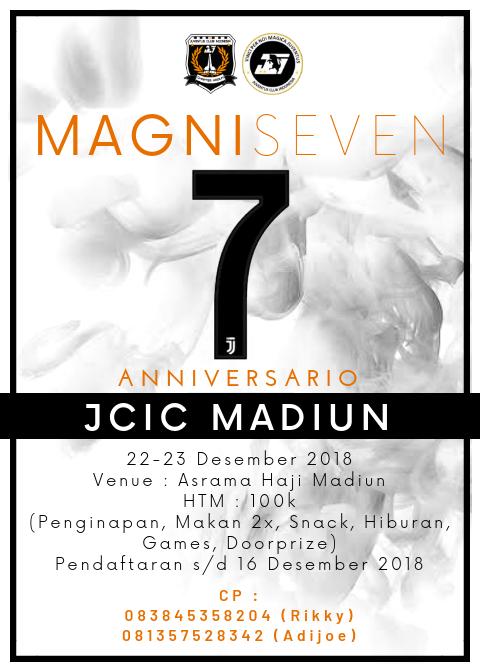 don't forget.. join with us... #Magni7JcicMadiun