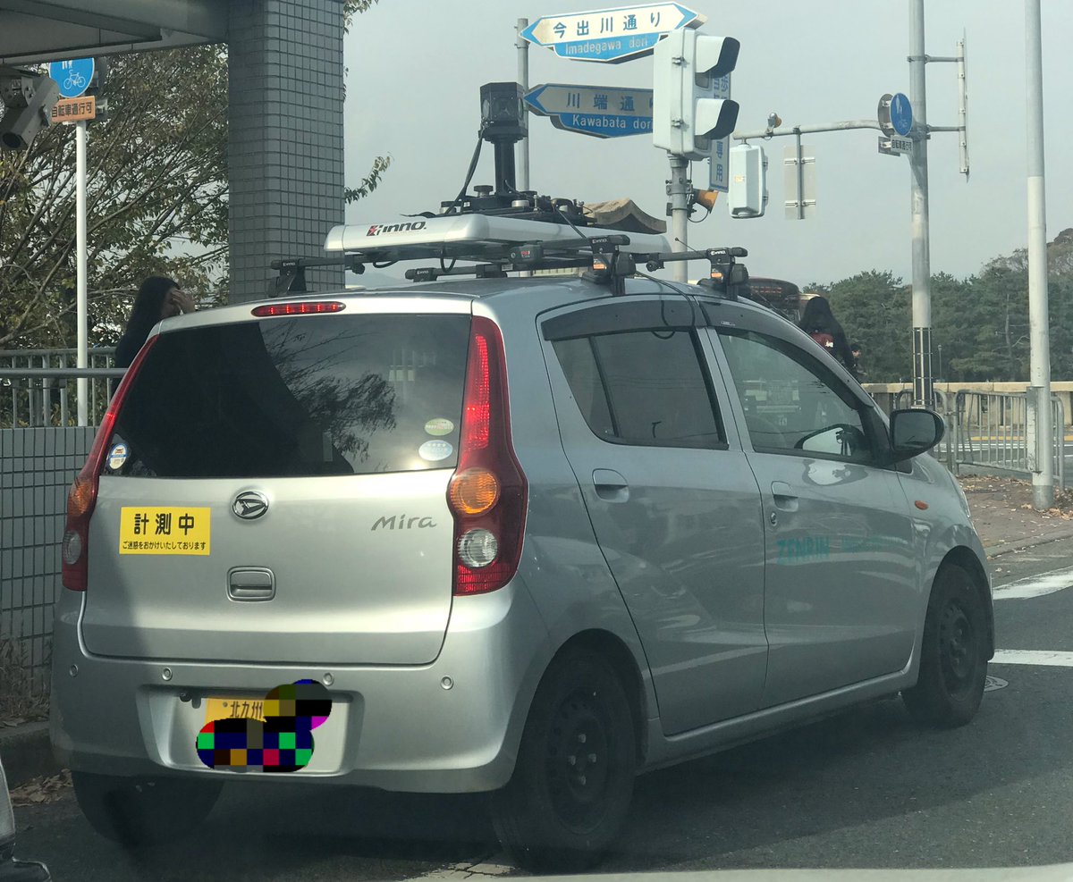 ストリートビュー撮影車