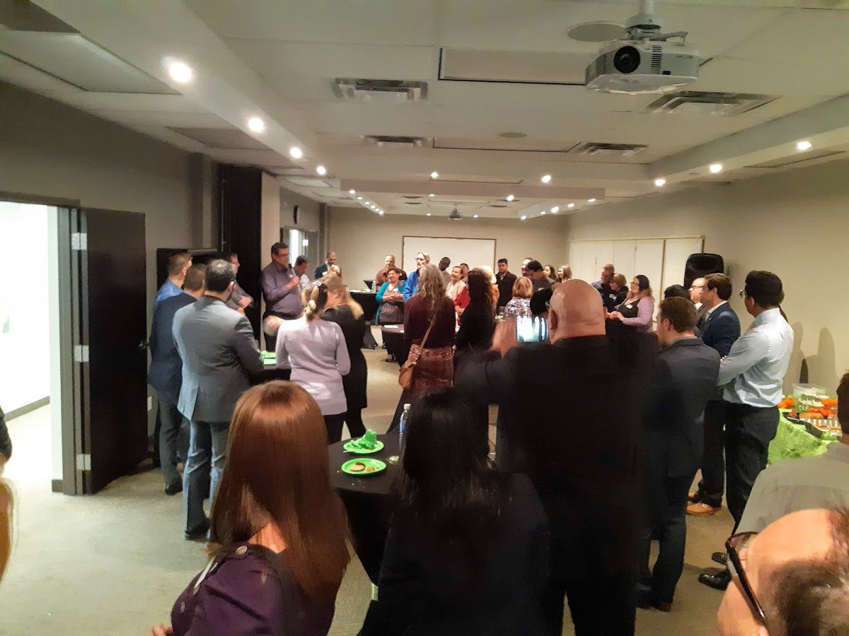 As active @MiltonChamber members, we were pleased to be at the Business After Hours networking event this evening.  The host and sponsor, @CrozierEngineer, led by @nickmocan, did an amazing job!! #Networking #BusinessAfterHours #MiltonON