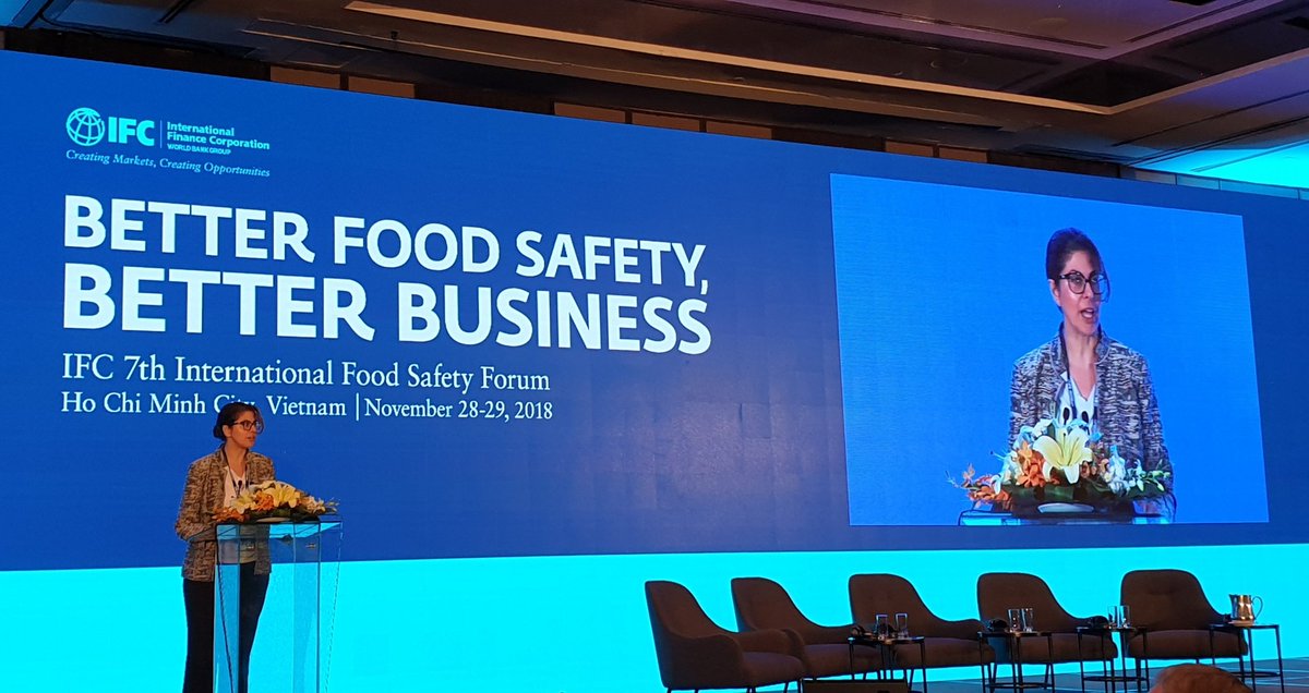 Opening remarks by Rana Karadsheh-Haddad <a href="/IFC_org/">IFC</a> on Better Food Safety, Better Business Conference #IFCFoodsafety @AgImpactINT