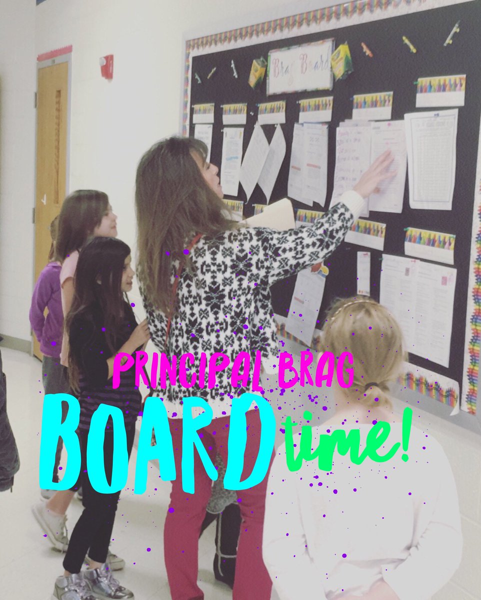 Roosevelt_AP's tweet photo. Ms. Lindquist celebrated with the brag board students today. https://t.co/mrEPVK3Ugs