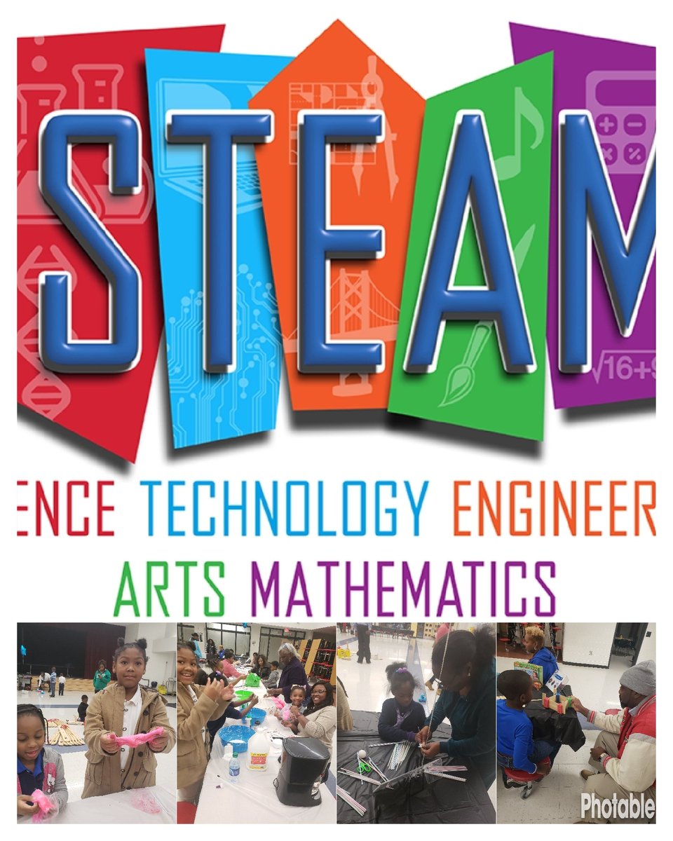 SanCheaHarris's tweet photo. STEAM Night was a success! Students and parents were encouraged and excited to engage in various STEAM activities @NewCollegePk_ES! @vmajdoub @dr_otway @HowardKimFulton @bowie_tonya #ParentEngagement https://t.co/RGfaVysSTf