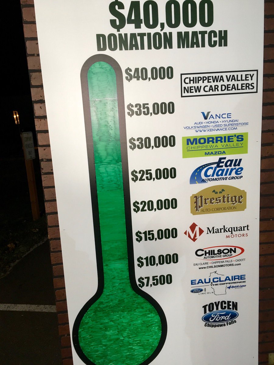 Royal_CU's tweet photo. Thank you to everyone helping to make such a positive impact today for the Halmstad &amp; Southview Memorial to honor the victims in the hit &amp; run accident in Lake Hallie. The total effort raised $83,201 in one day! 💚 #girlscouts #troop3055 #support #positive #impact @WEAU13News https://t.co/7XwpgdJQAF