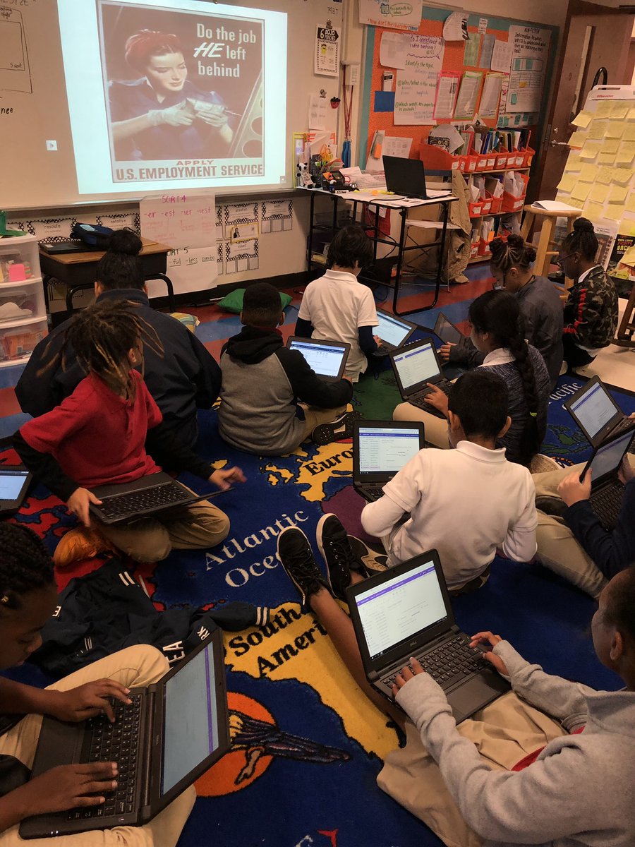 Primary sources are our jam! Let’s make some observations and figure out WWII propaganda! Image inferences are super useful for student learning. Thank you <a href="/GaDOE_SS/">GaDOE_SocialStudies</a> for these resources.