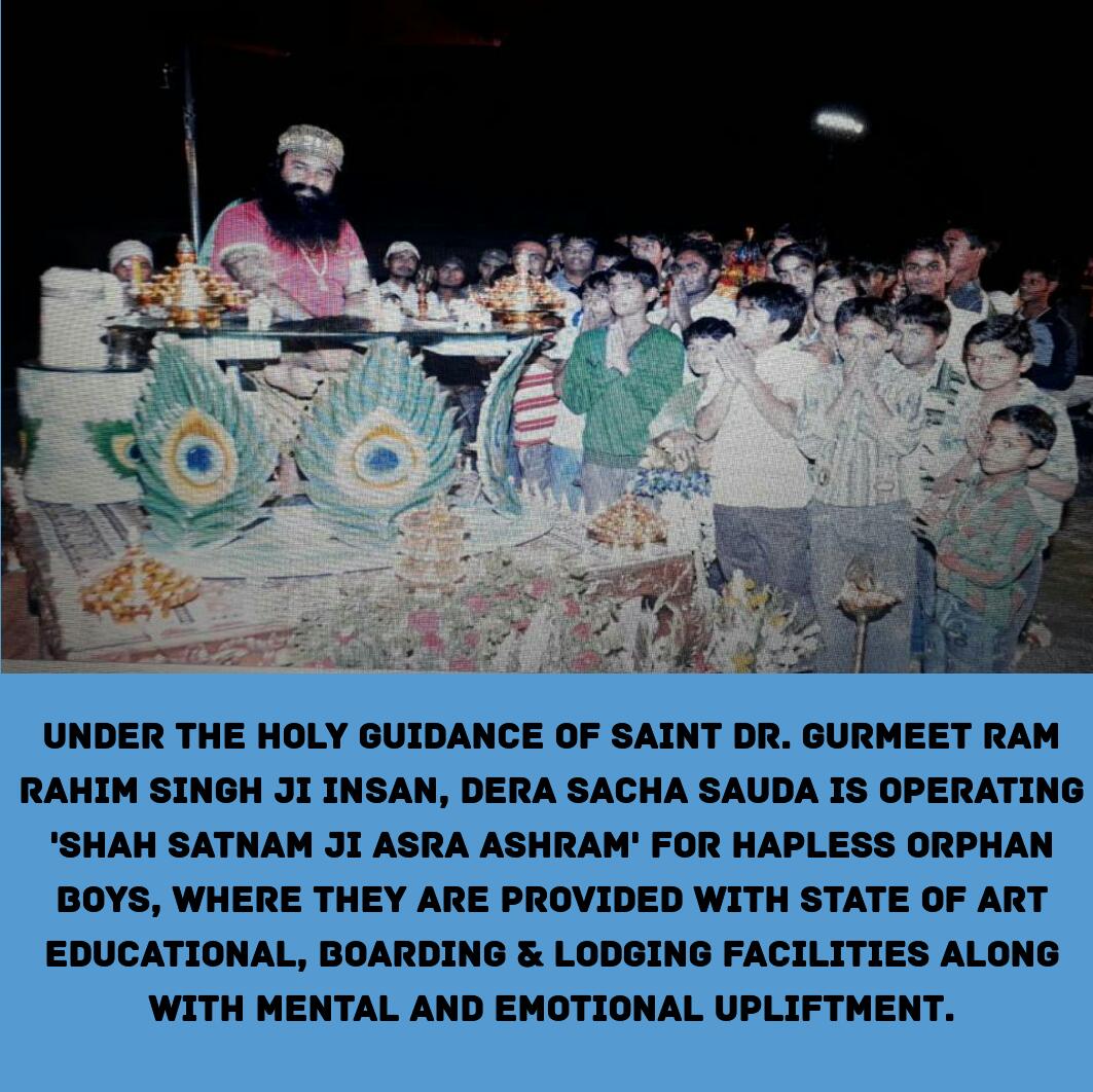 sandy70002's tweet photo. #कोई_तो_है_अपना @derasachasauda take care of old ager by giving free medical facilities and check ups. 
@Gurmeetramrahim https://t.co/i8C41t3Wfn