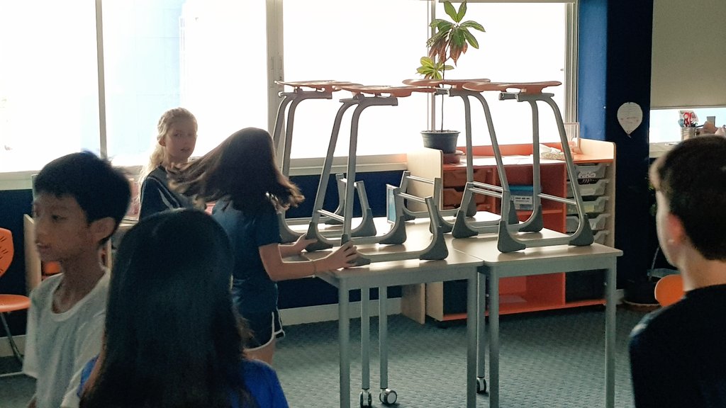 bourgeois1's tweet photo. .@Y5NIST is at camp and we're taking the chance to scope out how they've used their furniture. #agilespaces only stay that way with agile mindsets. Reworking #6NB spaces to respond to our observations of what is working and what could be better! @Y6NIST #NISTis @Furnware https://t.co/0ZaZBXJklG
