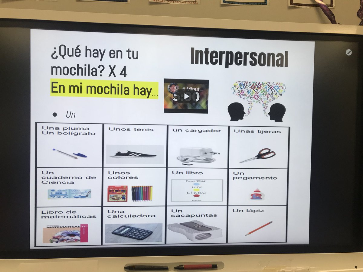 marthaca82's tweet photo. Your level oneโs need short, simple and the use of graphics to succeed. Interpersonal warm up 3 minutes asking 4 for people. #spanish1 #soysjh #interpersonalmode #sjhcats #langchat https://t.co/m0me8jLHr3