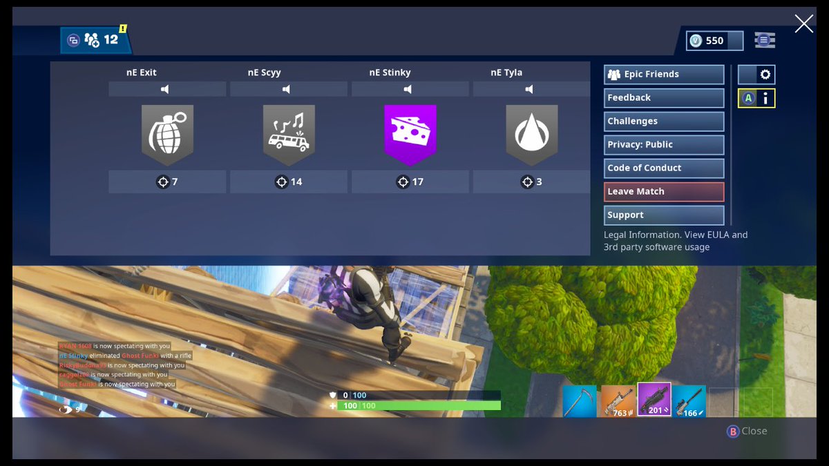 neilwarnockfan's tweet image. 41 Bomb with the best squad EU ! Ez claps 🤮#fortnite #highkill @HoldBToExit @Imprvise @stinkyxbl