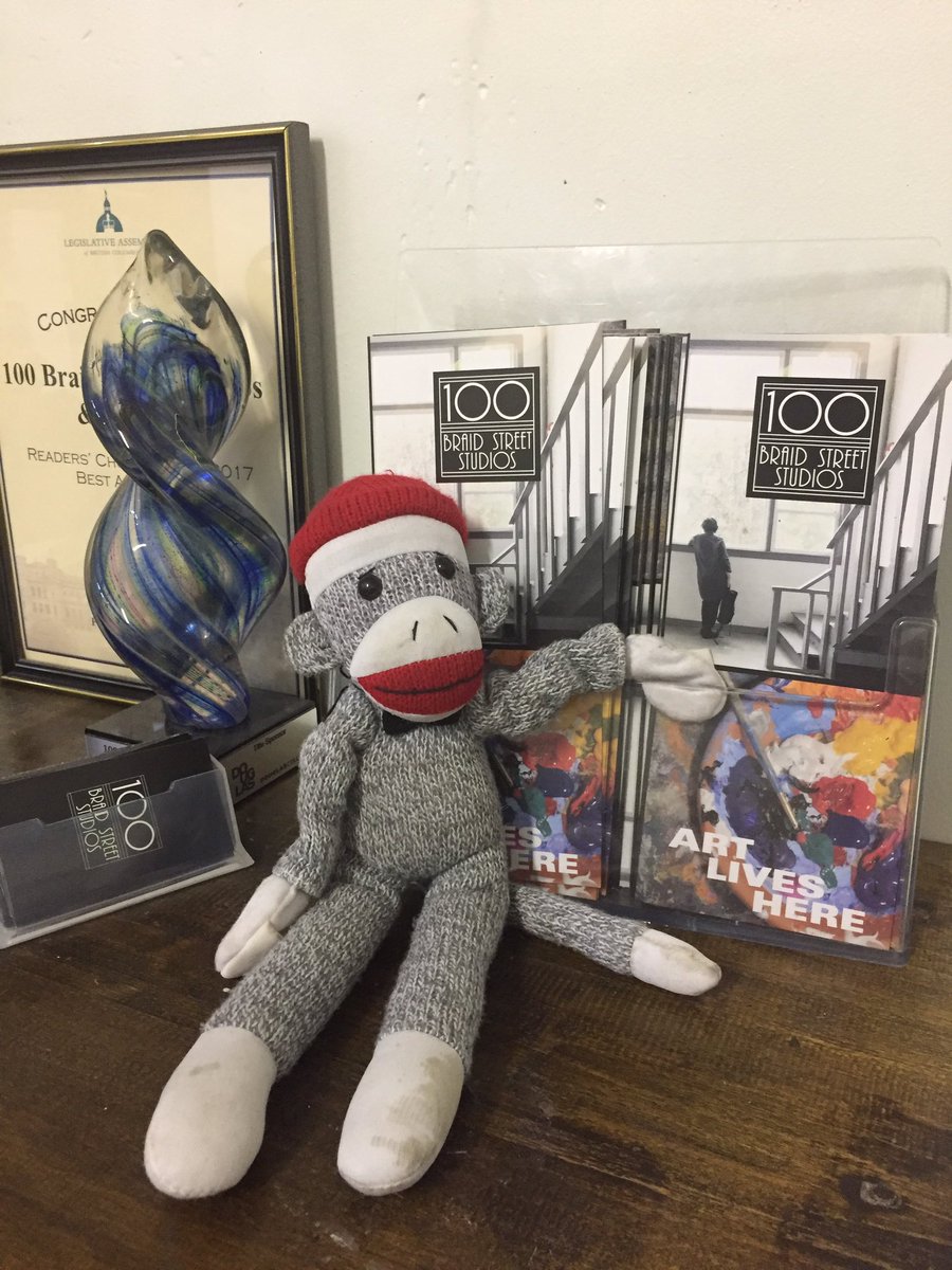 sockmonkeyArt's tweet photo. See what I mean.... @100BraidSt 100braidst keeps advertising that I live here!! #newwest #artthesockmonkey #sockmonkey #yvr #artstudio https://t.co/bru5DRkhNm