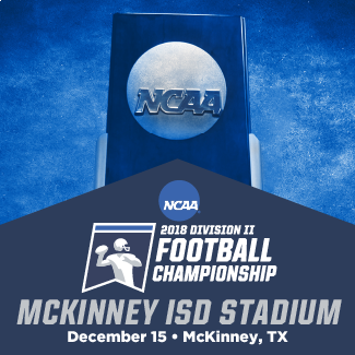 D2McKinney's tweet photo. Do you have your tickets for the big game? Ticket prices for the D2 National Championship game in McKinney, TX increase Dec.4 https://t.co/kdE5sMl2Eb
#NCAAd2football #D2McKinney #football #NCAA2018
@LoneStarConf @McKISDAth @CityOfMcKinney @mckinneyisd @VisitMcKinney https://t.co/aF2eU9H9uw
