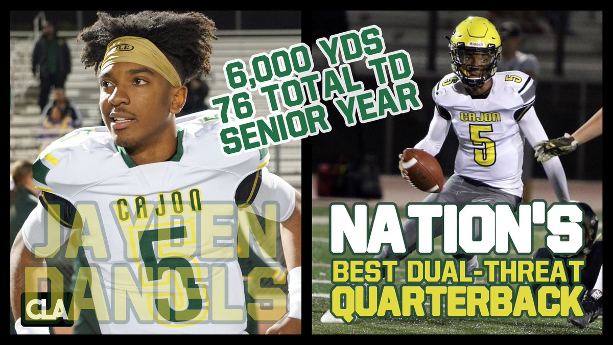 JAYDEN DANIELS BEST DUAL-THREAT HS QB EVER. Film doesn't lie. @JayD__5 Senior campaign. 🎥 Must-watch. Video: youtu.be/9hqZDmXHmi4