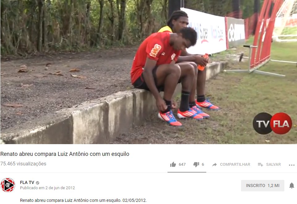 matheuslsa's tweet photo. os video antigos da flatv (tv fla na época) sao muito aleatórios, puta q pariuuuuu https://t.co/dcrnou2W51