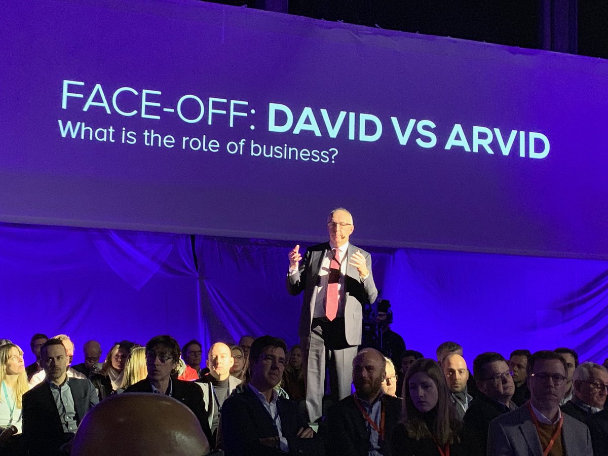 ⁦<a href="/arvid_moss/">Arvid Moss</a>⁩ - excellent intervention on the Norwegian model, our history of livelihoods add and  our need to build trust  in our leadership and institutions @ #xynteoexchange  #Oslo #norskhydro