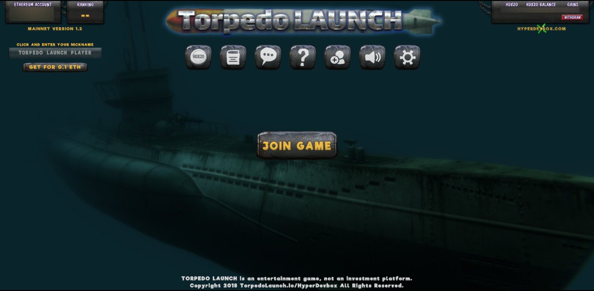 We are glad to announce that we just released 'Torpedo Launch' on MAINNET @ torpedolaunch.io - LET'S LAUNCH TORPEDOES AND MAKE SOME MONEY 😀 #Crypto #dApps #dapp #Ethereum #gaming #token  #Blockchain #ERC20 #game #arcade