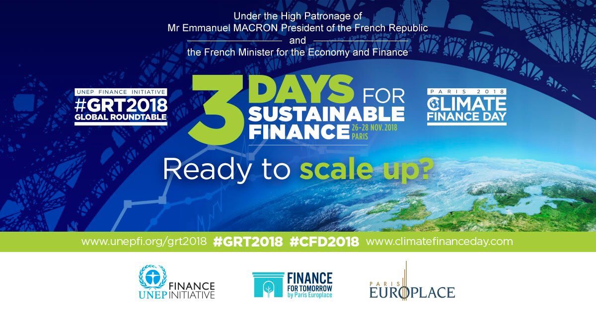 Agence Française de #Développement (AFD) 🇫🇷 🇪🇺 (@afd_france) on Twitter photo #CFD2018 <a href="/AFD_France/">Agence Française de #Développement (AFD) 🇫🇷 🇪🇺</a> est présente au Climate Finance Day : l’occasion de réaffirmer notre engagement pour la #FinanceDurable et d’entraîner nos partenaires pour accélérer le financement des #ODD #GetUpScaleUpfin #CFD2018 <a href="/AFD_France/">Agence Française de #Développement (AFD) 🇫🇷 🇪🇺</a> est présente au Climate Finance Day : l’occasion de réaffirmer notre engagement pour la #FinanceDurable et d’entraîner nos partenaires pour accélérer le financement des #ODD #GetUpScaleUpfin